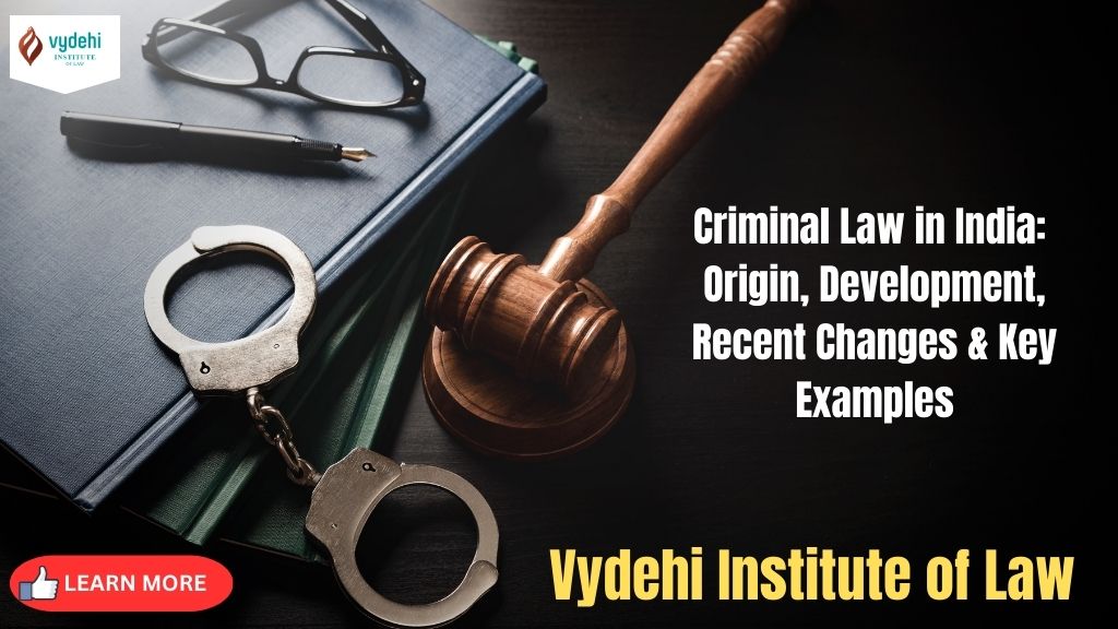 Criminal Law in India: Origin, Development, Recent Changes & Key Examples