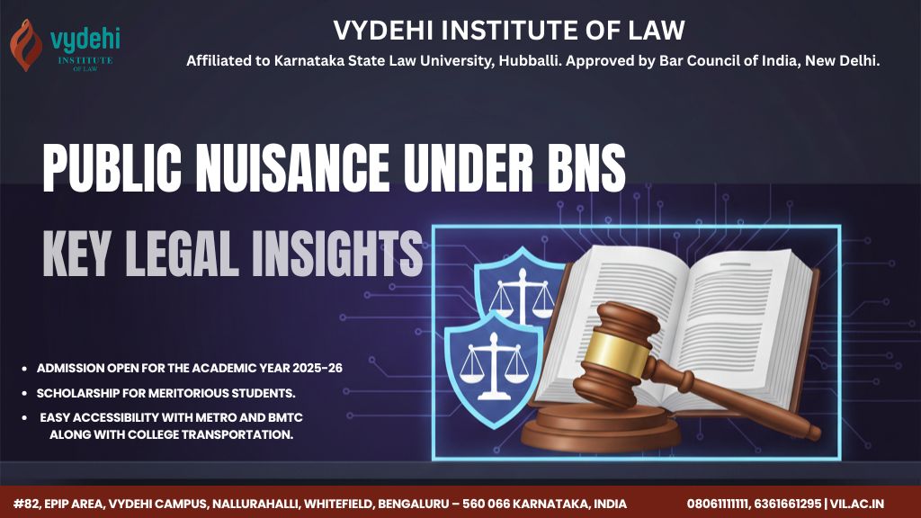 Public Nuisance Under BNS: Key Legal Insights